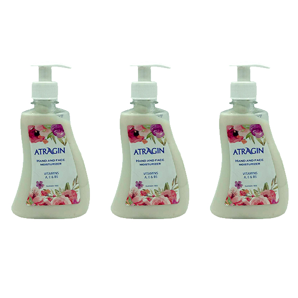 کرم آبرسان عطرآگین مدل گل حجم 270 میلی لیتر مجموعه 3 عددی
